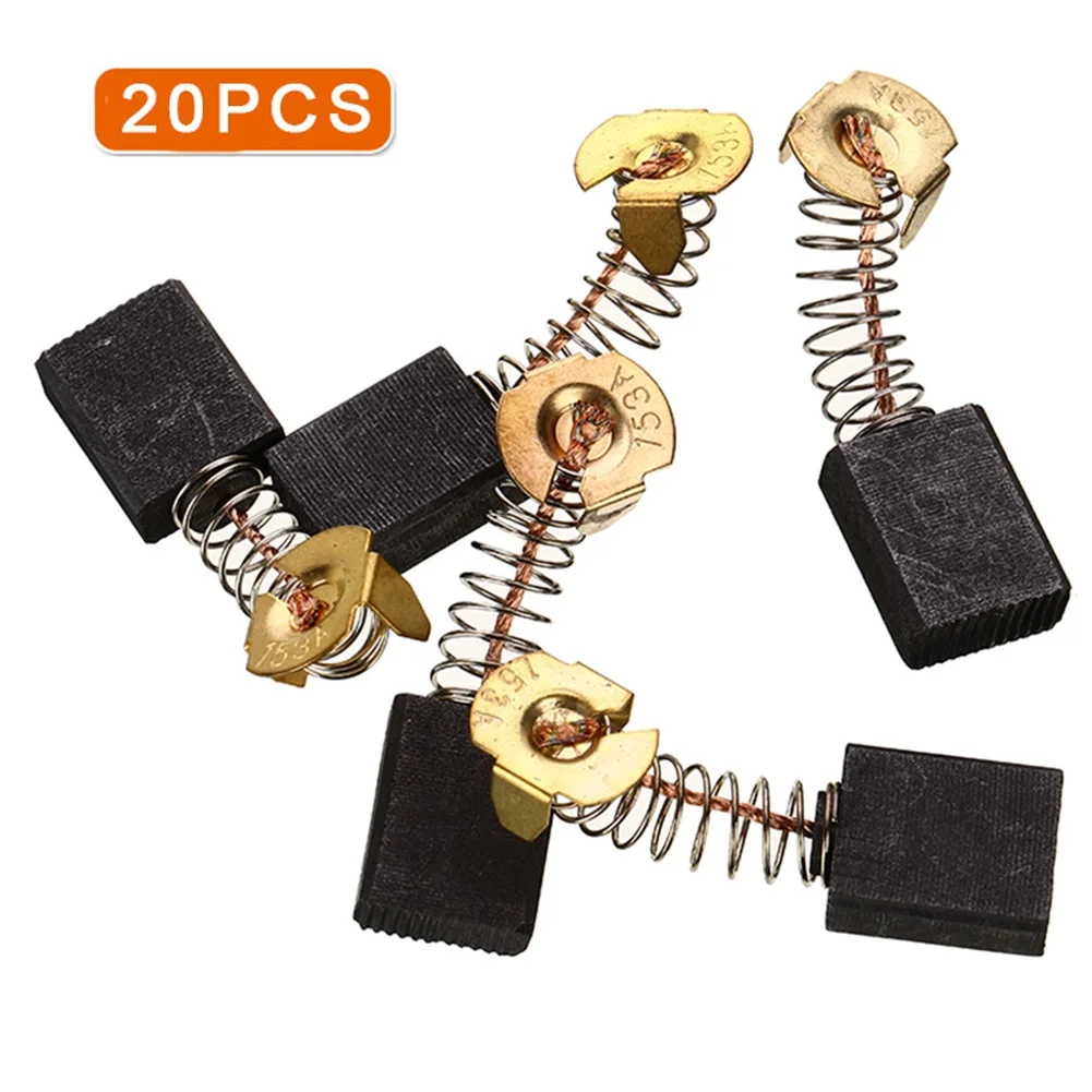 20 Pcs Carbon Brushes For CB-153 CB153 Useful Durable Practical Motor Carbon Brushes For Angle Grinder Electric Hammer
20 Pcs Carbon Brushes For CB-153 CB153 Useful Durable Practical Motor Carbon Brushes For Angle Grinder Electric Hammer