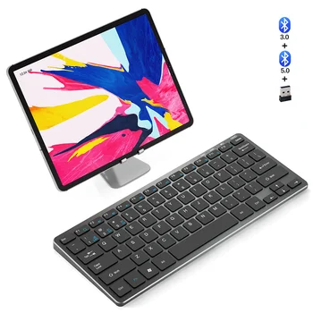Wireless Keyboard Mini Bluetooth Keyboard For ipad Phone Tablet Rubber keycaps Rechargeable keyboard For Android ios Windows
Wireless Keyboard Mini Bluetooth Keyboard For ipad Phone Tablet Rubber keycaps Rechargeable keyboard For Android ios Windows