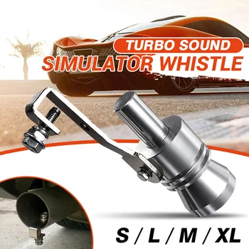 Universal Car Size S M L XL Fake Turbo Sound Whistler Muffler Exhaust Pipe Blow Off Valve Bov Simulator
Universal Car Size S M L XL Fake Turbo Sound Whistler Muffler Exhaust Pipe Blow Off Valve Bov Simulator