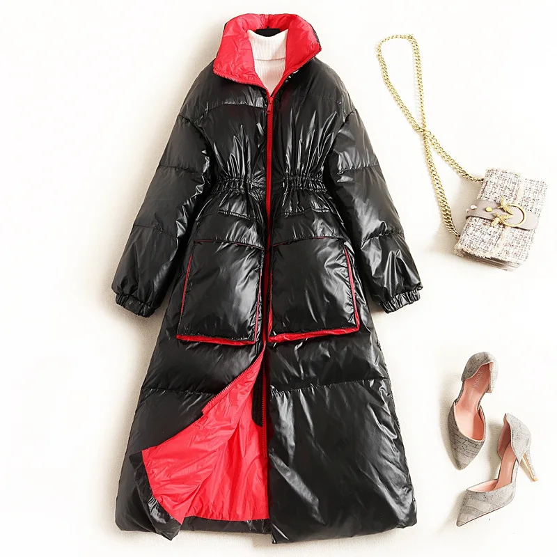 Women Down Coats Jackets Warm Woman Down Parka 80% White Duck Down Long Top Winter Women's Clothing black and red
Women Down Coats Jackets Warm Woman Down Parka 80% White Duck Down Long Top Winter Women's Clothing black and red