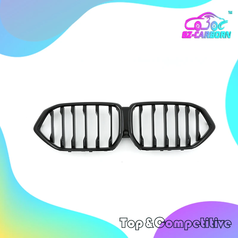 2020-ON For BMW X6 G06 Grill Replacement Style ABS Plastic Single Slat Kidney Front Grille Overlay
2020-ON For BMW X6 G06 Grill Replacement Style ABS Plastic Single Slat Kidney Front Grille Overlay