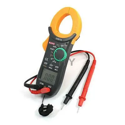 Battery Powered Voltage Current Resistor LCD Display Digital Clamp Meter
Battery Powered Voltage Current Resistor LCD Display Digital Clamp Meter