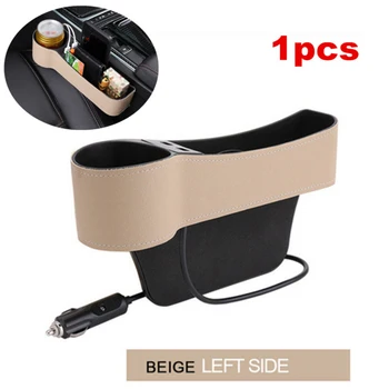 100% Brand New Left Side Car Accessories Seat Slit Pocket Storage Organizer Box W/2 USB Port Water Cup Holder
100% Brand New Left Side Car Accessories Seat Slit Pocket Storage Organizer Box W/2 USB Port Water Cup Holder