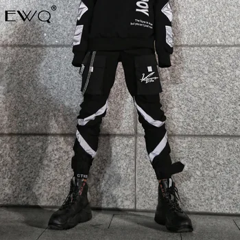 EWQ / Men's Clohing Hip Hop Trousers Men And Women Lovers Reflect Light Bar 2020 Spring New Cargo Pants Streetwear Trend 9Y199
EWQ / Men's Clohing Hip Hop Trousers Men And Women Lovers Reflect Light Bar 2020 Spring New Cargo Pants Streetwear Trend 9Y199