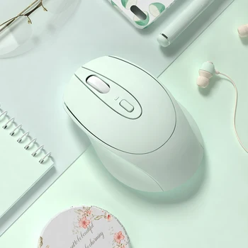 Wireless Mouse Bluetooth Rechargeable Mouse Silent 1600DPI Ergonomic Computer Mouse USB Optical Mouse for PC Laptop