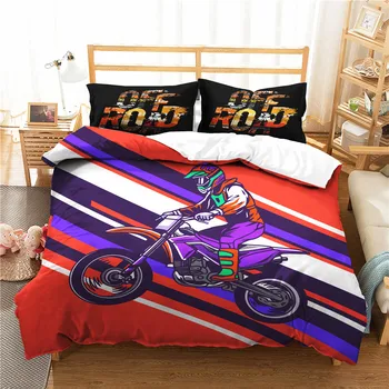Teens Home Quilt Cover Boy Riding Motor Print Colorful Soft Bedding Sets 2/3Pcs Hotel Quality Microfiber Custom Duvet Cover Set
Teens Home Quilt Cover Boy Riding Motor Print Colorful Soft Bedding Sets 2/3Pcs Hotel Quality Microfiber Custom Duvet Cover Set