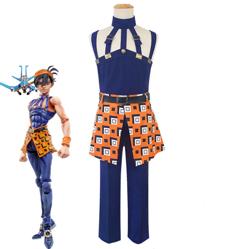 HISTOYE Cosplay Costume The Comic Cartoon JoJo-Bizarre Adventure Costume Narancia Ghirga for Men Halloween Costume Party
HISTOYE Cosplay Costume The Comic Cartoon JoJo-Bizarre Adventure Costume Narancia Ghirga for Men Halloween Costume Party