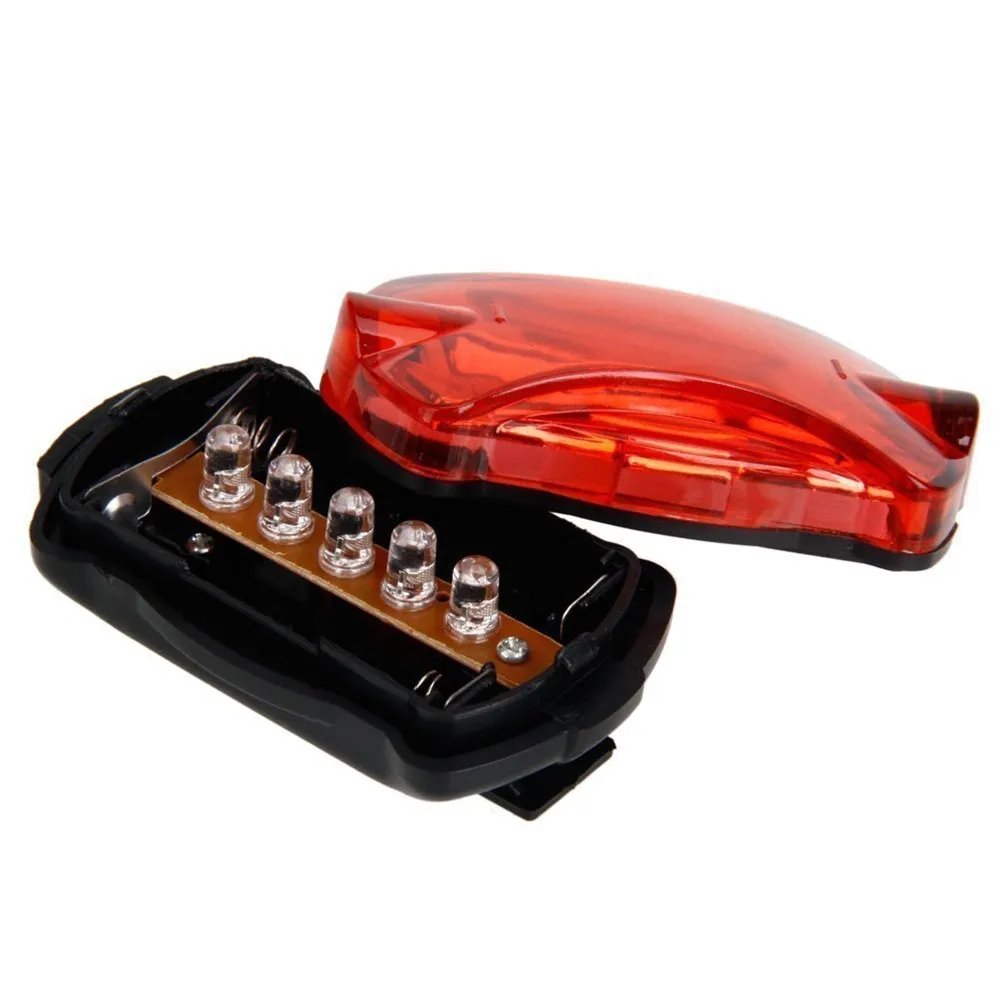 Bike Light Bike Rear Tail Light Riding 5 LED Night Riding Plastic Replacement Super Bright Bicycle Bike Flashing
Bike Light Bike Rear Tail Light Riding 5 LED Night Riding Plastic Replacement Super Bright Bicycle Bike Flashing