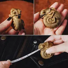 New Manganese Steel Chameleon-tape Measure Brass Tape Measure Animal Foot Metric Tape Measure Distance Measuring Measuring Tool
New Manganese Steel Chameleon-tape Measure Brass Tape Measure Animal Foot Metric Tape Measure Distance Measuring Measuring Tool