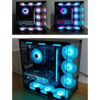 RGB Case Fans 120mm Ultra-Quiet RGB Chassis Cooling Fans with Remote Controller Speed Adjustable Colorful Cooler New Arr
RGB Case Fans 120mm Ultra-Quiet RGB Chassis Cooling Fans with Remote Controller Speed Adjustable Colorful Cooler New Arr