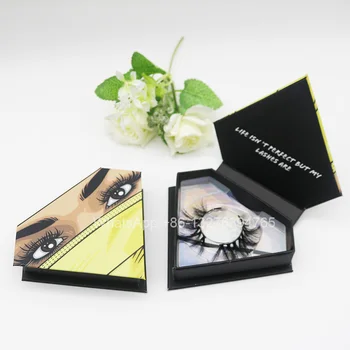 Yellow Mask Diamond Eyelash Package Box with Free Plastic Tray Luxury 5D 25mm Mink Lashes Wholesale Factory Supplier
Yellow Mask Diamond Eyelash Package Box with Free Plastic Tray Luxury 5D 25mm Mink Lashes Wholesale Factory Supplier