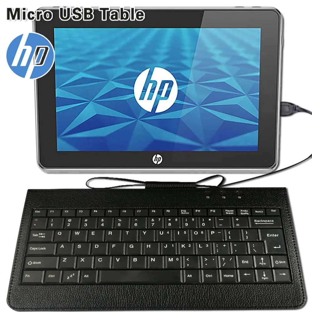 Solid Color Micro USB Keyboard + PU Leather Folio Stand Case for HP Slate 10 HD Tablet Sturdy and Practical Case
Solid Color Micro USB Keyboard + PU Leather Folio Stand Case for HP Slate 10 HD Tablet Sturdy and Practical Case