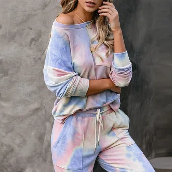 Women Tracksuit 2 Piece Set Tie Dye Sets Female Casual Outfits Joggers Sportsuit Loose Sweatpants Matching Sets Plus Size Ropa
Women Tracksuit 2 Piece Set Tie Dye Sets Female Casual Outfits Joggers Sportsuit Loose Sweatpants Matching Sets Plus Size Ropa