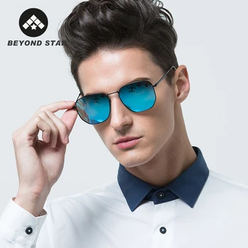 BEYONDSTAR Mirror Blue Sunglasses 2020 Luxury Brand Square Sunglasses Men Polarized Aviation Black Glasses For Driving G98151
BEYONDSTAR Mirror Blue Sunglasses 2020 Luxury Brand Square Sunglasses Men Polarized Aviation Black Glasses For Driving G98151
