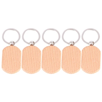 5pcs Wooden Keychain DIY Unfinished Key Holder Square Shape With Rounded Edges Wooden Board Key Ring Pendant for DIY
5pcs Wooden Keychain DIY Unfinished Key Holder Square Shape With Rounded Edges Wooden Board Key Ring Pendant for DIY