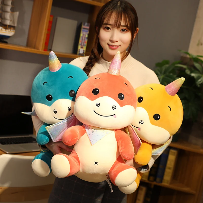 Hot Huggable Cartoon Anime Unicorn Flying Dragon Stuffed Animal Plush Toy Tall Unicorn Dinosaur Doll Doll Child Birthday Gift
Hot Huggable Cartoon Anime Unicorn Flying Dragon Stuffed Animal Plush Toy Tall Unicorn Dinosaur Doll Doll Child Birthday Gift