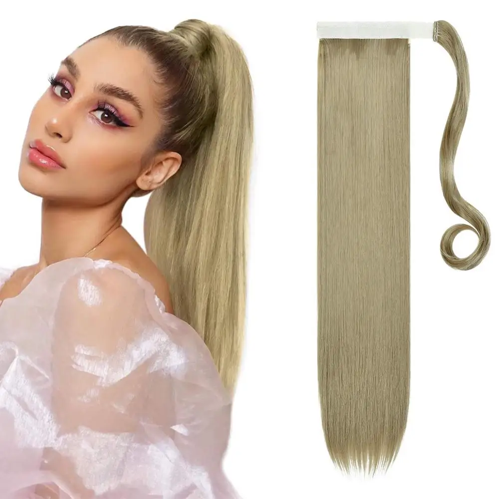 Long Silky Straight Ponytail Hair Extension Clip In Synthetic Pony Heat Resistant Fake Hair Ponytail Extension wrap hairpiece
Long Silky Straight Ponytail Hair Extension Clip In Synthetic Pony Heat Resistant Fake Hair Ponytail Extension wrap hairpiece