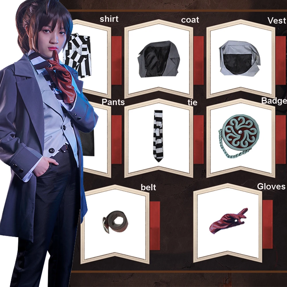 Костюм для косплея игровой идентичности V заключенный лука бальса, Карнавальная Униформа на Хэллоуин, костюм для вечеринки, пальто, рубашка, кастрюля, жилет, парик на Хэллоуин
Костюм для косплея игровой идентичности V заключенный лука бальса, Карнавальная Униформа на Хэллоуин, костюм для вечеринки, пальто, рубашка, кастрюля, жилет, парик на Хэллоуин