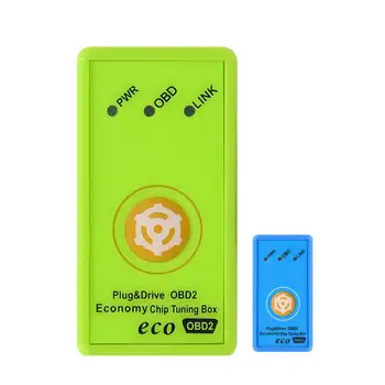 Power Prog ECO OBD2 Car Power Booster Optimized Fuel Saver ECOOBD2 Chip Tuning Box Interface for Fuel Economy
Power Prog ECO OBD2 Car Power Booster Optimized Fuel Saver ECOOBD2 Chip Tuning Box Interface for Fuel Economy