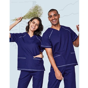 NEW Medical Suit Uniform for Women and Men Hospital Medical Scrub Clothes Uniform Fashion Design Slim Fit Breathable Whole Sale
NEW Medical Suit Uniform for Women and Men Hospital Medical Scrub Clothes Uniform Fashion Design Slim Fit Breathable Whole Sale