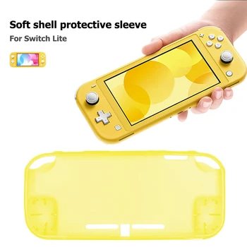Game Console Hard Clear Back Cover Crystal Transparent Gamepad Protective Case Fit for Nintend Switch Lite with Stand Function
Game Console Hard Clear Back Cover Crystal Transparent Gamepad Protective Case Fit for Nintend Switch Lite with Stand Function