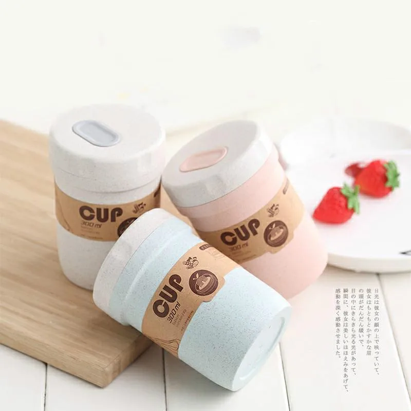 Portable Wheat Straw Lunch Breakfast Drink Porridge Cup Breathable Sealed Soup Cans To Work Soup Cup Creative LunchBox YHJ101908
Portable Wheat Straw Lunch Breakfast Drink Porridge Cup Breathable Sealed Soup Cans To Work Soup Cup Creative LunchBox YHJ101908