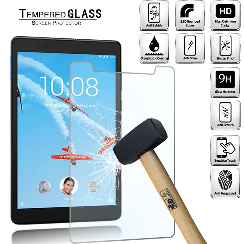 Tablet Tempered Glass Screen Protector Cover for Lenovo Tab E8 Full Coverage Anti-Scratch Explosion-Proof Screen
Tablet Tempered Glass Screen Protector Cover for Lenovo Tab E8 Full Coverage Anti-Scratch Explosion-Proof Screen