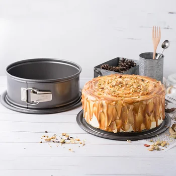 7inch Round Cake Mould Carbon steel Chiffon Cake Baking Pan Pudding Cheesecake Mold Set with Removable Bottom Kitchen Tools
7inch Round Cake Mould Carbon steel Chiffon Cake Baking Pan Pudding Cheesecake Mold Set with Removable Bottom Kitchen Tools