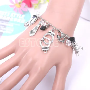 Handmade Hot Fashion Fifty Shades Of Grey Charm Inspired Pendant Chain Bracelet
Handmade Hot Fashion Fifty Shades Of Grey Charm Inspired Pendant Chain Bracelet