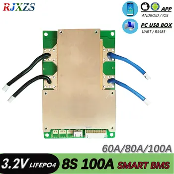 8S 80A/100A bms 2020 new lifepo4 smart bms pcm with android Bluetooth app UART correspondence bms wi software (APP) monitor
8S 80A/100A bms 2020 new lifepo4 smart bms pcm with android Bluetooth app UART correspondence bms wi software (APP) monitor