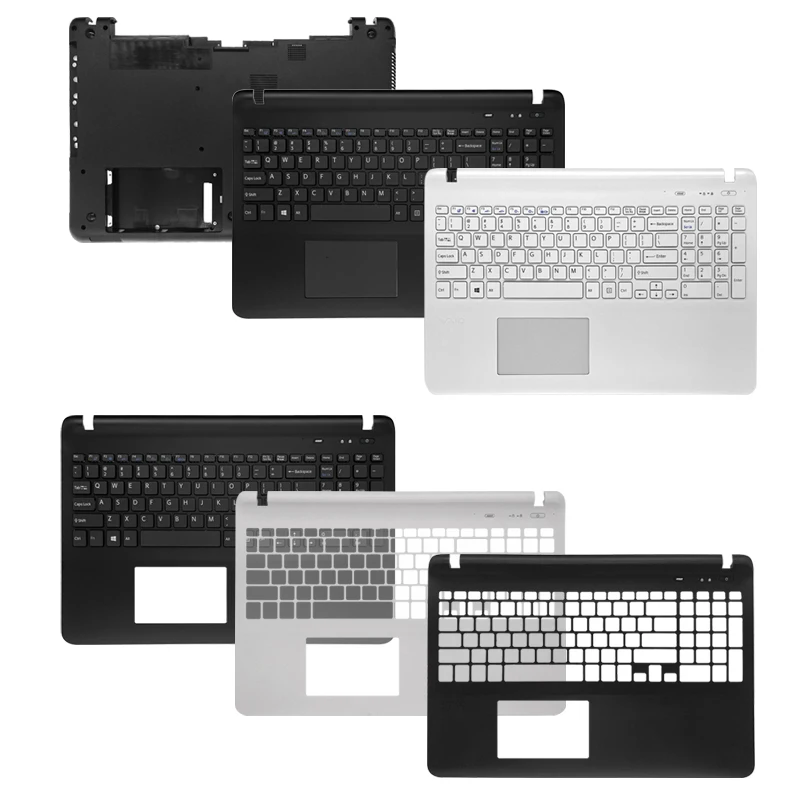 New FOR Sony Vaio SVF151 SVF152 SVF153 SVF1541 SVF1521K1EB svf1521p1r SVF152C29M SVF1521V6E Palmrest Upper Case/Bottom Cover
New FOR Sony Vaio SVF151 SVF152 SVF153 SVF1541 SVF1521K1EB svf1521p1r SVF152C29M SVF1521V6E Palmrest Upper Case/Bottom Cover