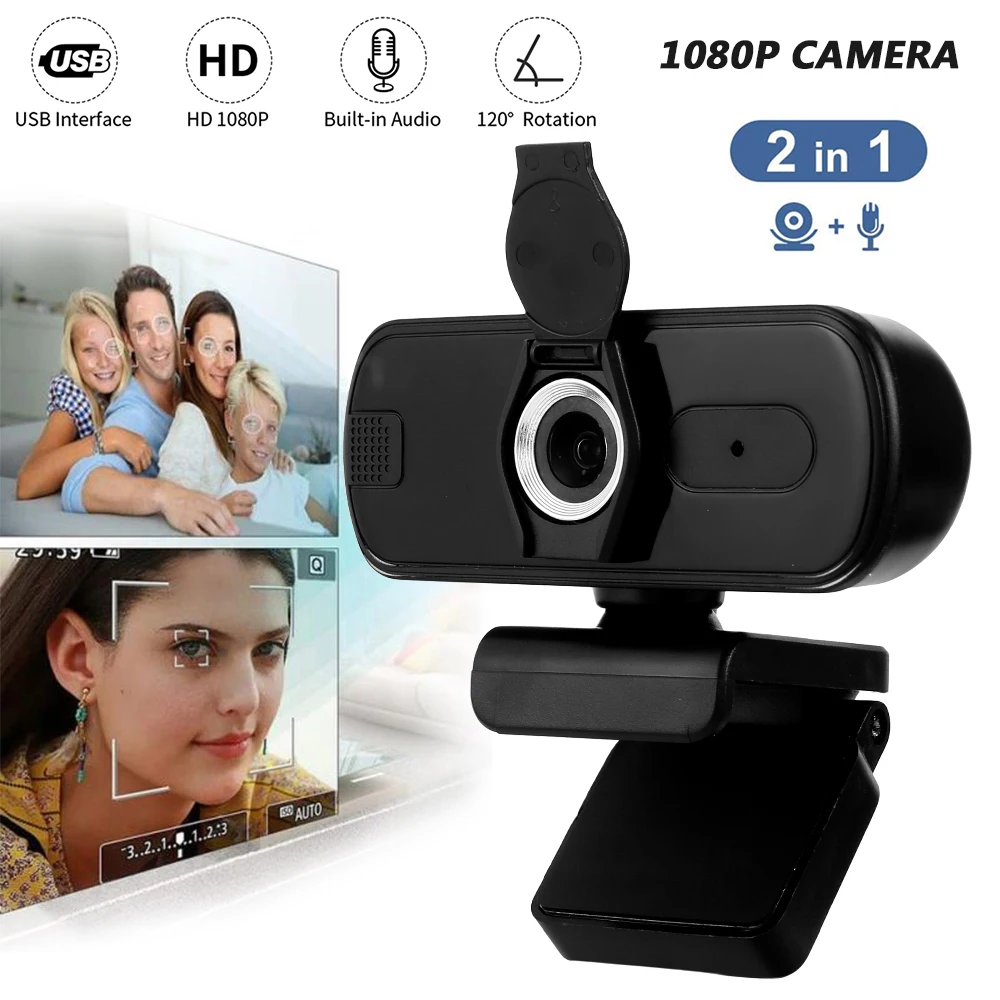 Full HD 1080P Webcam Camera Wide Angle Drive Free USB Computer Webcam For Laptop Desktop PC Tablet Online Teaching Conference
Full HD 1080P Webcam Camera Wide Angle Drive Free USB Computer Webcam For Laptop Desktop PC Tablet Online Teaching Conference