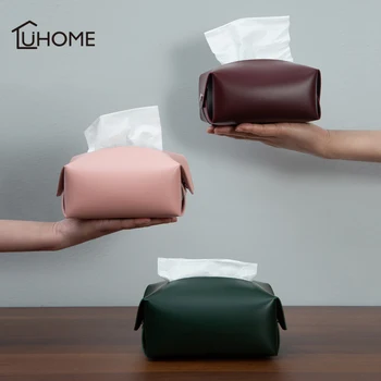 Creative PU Leather Tissue Box for Home Car Napkin Paper Container Paper Napkin Case Pouch Home Decor Car Accessories
Creative PU Leather Tissue Box for Home Car Napkin Paper Container Paper Napkin Case Pouch Home Decor Car Accessories