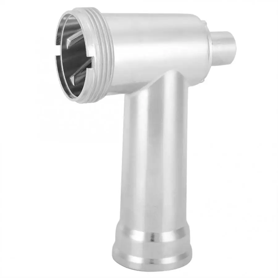 Meat Grinder Parts Meat Mixer Grinder Mincer Attachment Three Holes Meat Mouth Fittings Accessories with Tail Grinder Blade
Meat Grinder Parts Meat Mixer Grinder Mincer Attachment Three Holes Meat Mouth Fittings Accessories with Tail Grinder Blade