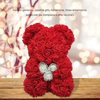25cm EVA Preserved Flower Rose Durable Fluffy Bubble Bear Soap Artificial Flowers Hand-made Valentine Birthday Presents
25cm EVA Preserved Flower Rose Durable Fluffy Bubble Bear Soap Artificial Flowers Hand-made Valentine Birthday Presents