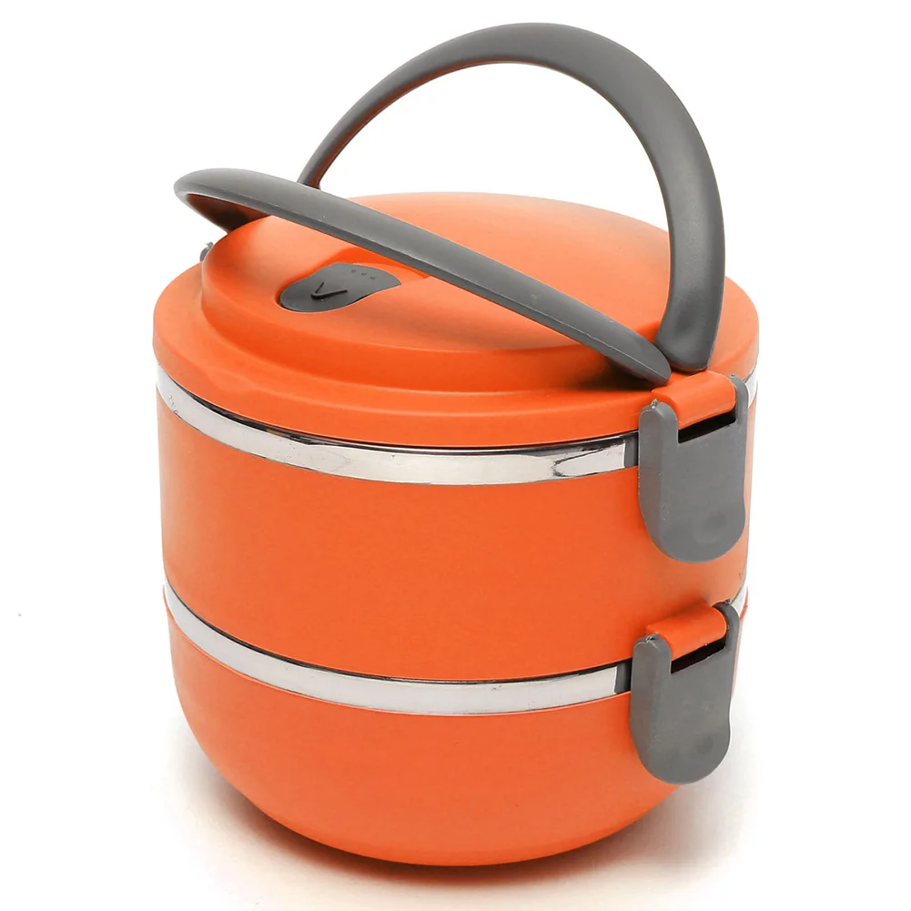 2 Layers Stainless Steel Insulated Lunch Box Bento Food Picnic Container Leakproof Storage Carrier PI669
2 Layers Stainless Steel Insulated Lunch Box Bento Food Picnic Container Leakproof Storage Carrier PI669
