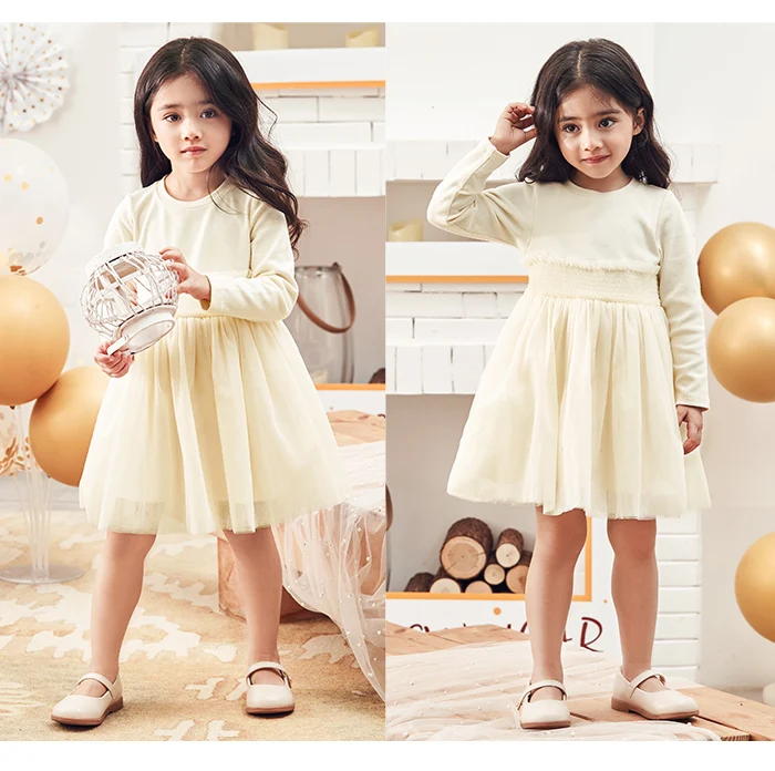 Girls Princess 2020 new dress comfortable dress elegant children clothing girl dress