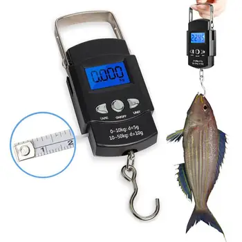 Multi-function Portable LCD Digital Travel Fish Luggage Postal Hanging Hook Electronic Weighing Scale Measuring Tools
Multi-function Portable LCD Digital Travel Fish Luggage Postal Hanging Hook Electronic Weighing Scale Measuring Tools