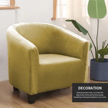 Coffee Tub Cover Armchair Sofa Cover Velvet Fleece Washable Furniture Protector Winter Warm Elastic Single Seat Chair Slipcover
Coffee Tub Cover Armchair Sofa Cover Velvet Fleece Washable Furniture Protector Winter Warm Elastic Single Seat Chair Slipcover