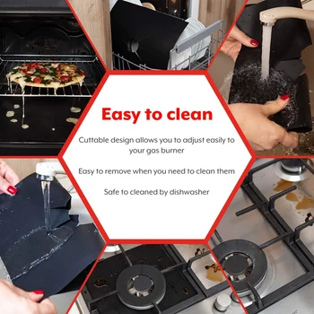 Stove Burner Covers with Oven Liner - Round, Non-Stick, Easy Clean, Heat Resistant to 500 Degrees. Reusable. Large Size 16.25X23
Stove Burner Covers with Oven Liner - Round, Non-Stick, Easy Clean, Heat Resistant to 500 Degrees. Reusable. Large Size 16.25X23