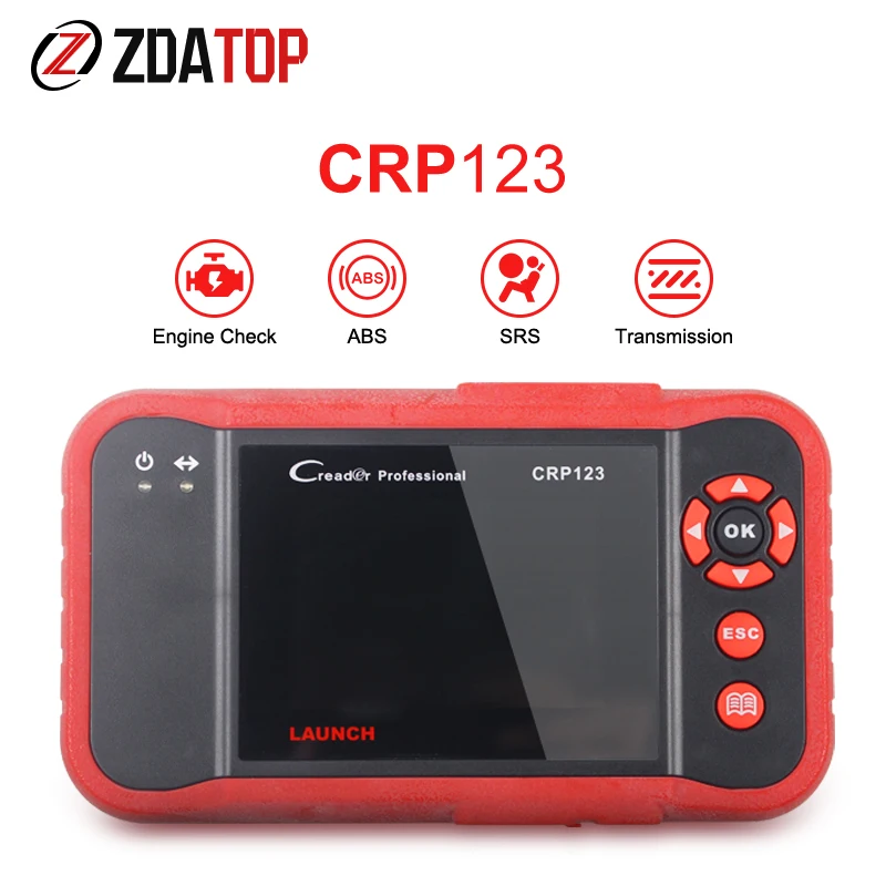 LAUNCH CRP123 Professional OBD2 Car Diagnostic Tool OBDII Code Reader Scanner CRP 123 Test Engine ABS Airbag Transmission
LAUNCH CRP123 Professional OBD2 Car Diagnostic Tool OBDII Code Reader Scanner CRP 123 Test Engine ABS Airbag Transmission