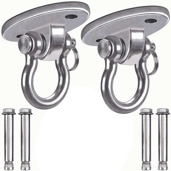 HTHL-Stainless Steel 304 Heavy Duty Swing Hangers Swing Sets 250Kg Capacity for Swing and Yoga Hammock Chair Sandbag
HTHL-Stainless Steel 304 Heavy Duty Swing Hangers Swing Sets 250Kg Capacity for Swing and Yoga Hammock Chair Sandbag