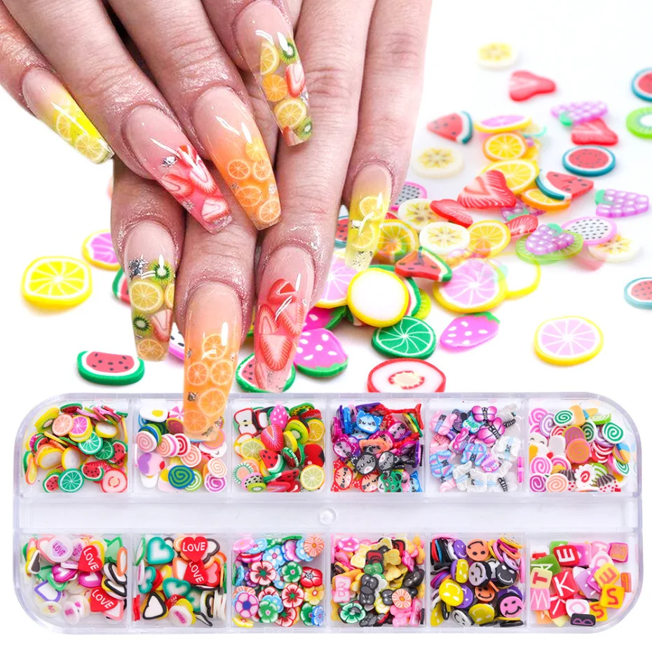 Nail Art Deco Fruit Slices Filler For Nail Art Slime Fruit Addition For Charm Slime Accessories Supplies Decoration Toy
Nail Art Deco Fruit Slices Filler For Nail Art Slime Fruit Addition For Charm Slime Accessories Supplies Decoration Toy