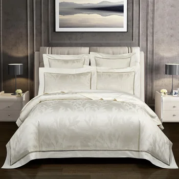 Luxury 1000TC Cotton Jacquard Duvet Cover Flat Sheet Pillowcase 4/7pcs Parure De Lit
Luxury 1000TC Cotton Jacquard Duvet Cover Flat Sheet Pillowcase 4/7pcs Parure De Lit