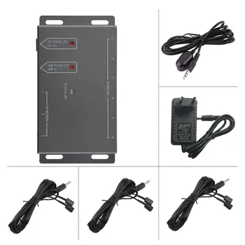 Compact Size Easy Mount Infrared Remote Control Extender 6 Emitters 1 Receiver CFL Friendly IR Repeater System Kit
Compact Size Easy Mount Infrared Remote Control Extender 6 Emitters 1 Receiver CFL Friendly IR Repeater System Kit