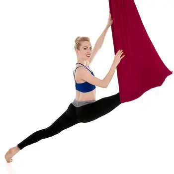 Aerial Yoga Hammock 5m X 2.8m Yoga Swing Durable Aerial Anti-gravity Yoga Practicing Trapeze Resilient Inversion Exercise Strap
Aerial Yoga Hammock 5m X 2.8m Yoga Swing Durable Aerial Anti-gravity Yoga Practicing Trapeze Resilient Inversion Exercise Strap