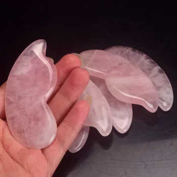 KCONYD Factory Wholesale Natural Jade Body &Face Guasha Plate-Rose quartz-Half of Butterfly wings shape
KCONYD Factory Wholesale Natural Jade Body &Face Guasha Plate-Rose quartz-Half of Butterfly wings shape