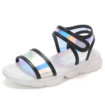 Children's Sandals High Quality Kids Shoes Baby Boys Girls Patchwork Summer Beach Sport Soft Leather Sandals Shoes Sneakers
Children's Sandals High Quality Kids Shoes Baby Boys Girls Patchwork Summer Beach Sport Soft Leather Sandals Shoes Sneakers