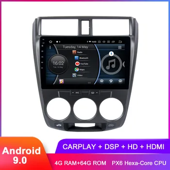 10.2" IPS Android 9.0 Car Stereo For Honda City 2008 2009 2010 2011 2012 Carplay Radio FM WiFi GPS DSP Audio Video Headunit
10.2" IPS Android 9.0 Car Stereo For Honda City 2008 2009 2010 2011 2012 Carplay Radio FM WiFi GPS DSP Audio Video Headunit