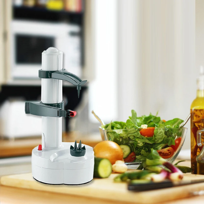 Stainless Steel Multifunction Electric Peeler Automatic Fruit And Vegetable Peeler Three Spare Leaves Potato Peeler 2 Colors
Stainless Steel Multifunction Electric Peeler Automatic Fruit And Vegetable Peeler Three Spare Leaves Potato Peeler 2 Colors
